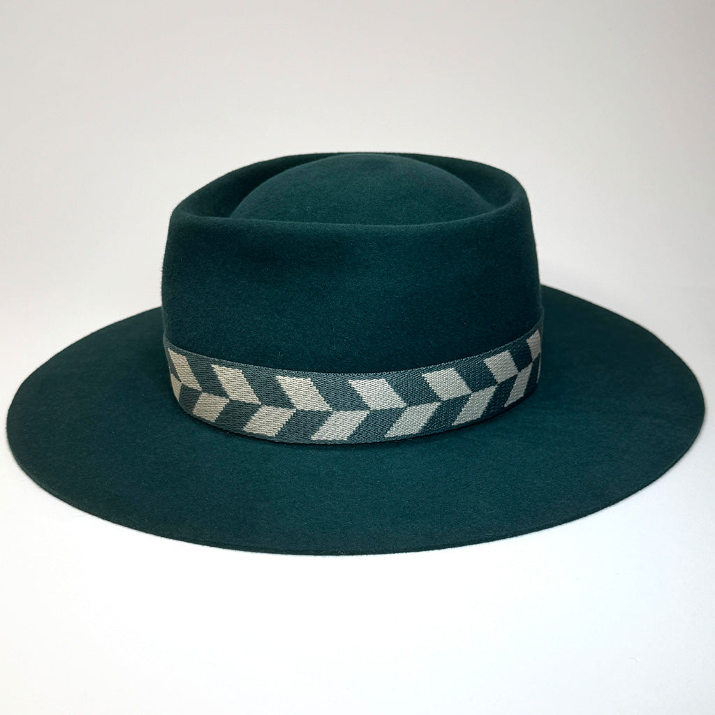 fern green fedora
